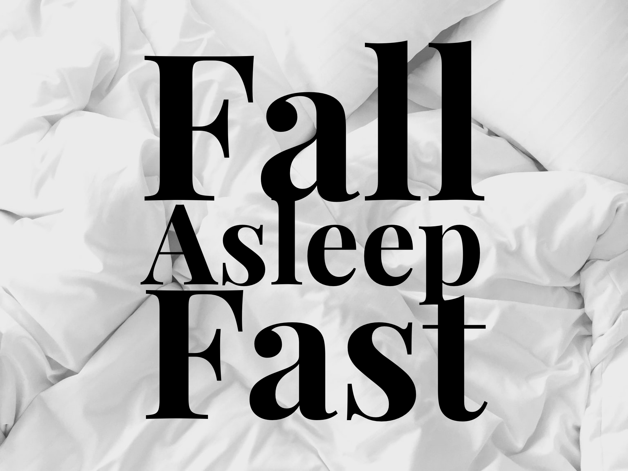 How To Fall Asleep Fast