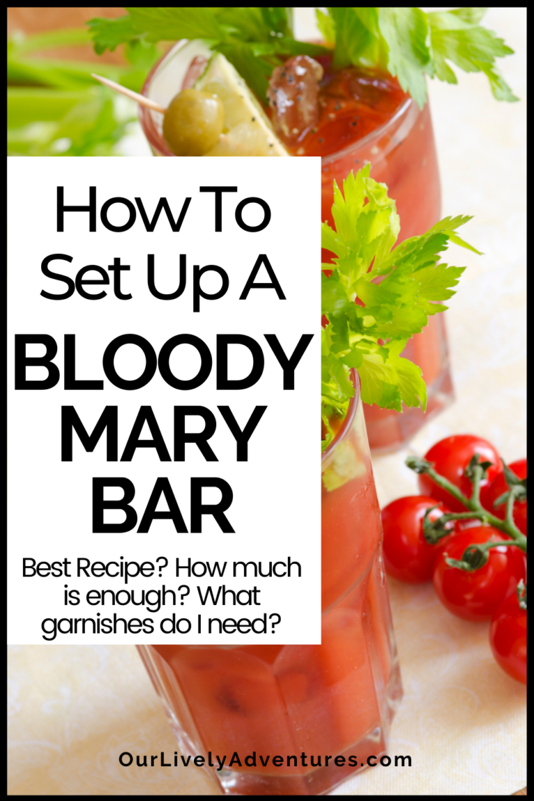 How to set up a Bloody Mary Ba