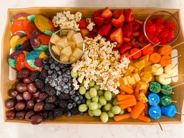 Rainbow Snack Board