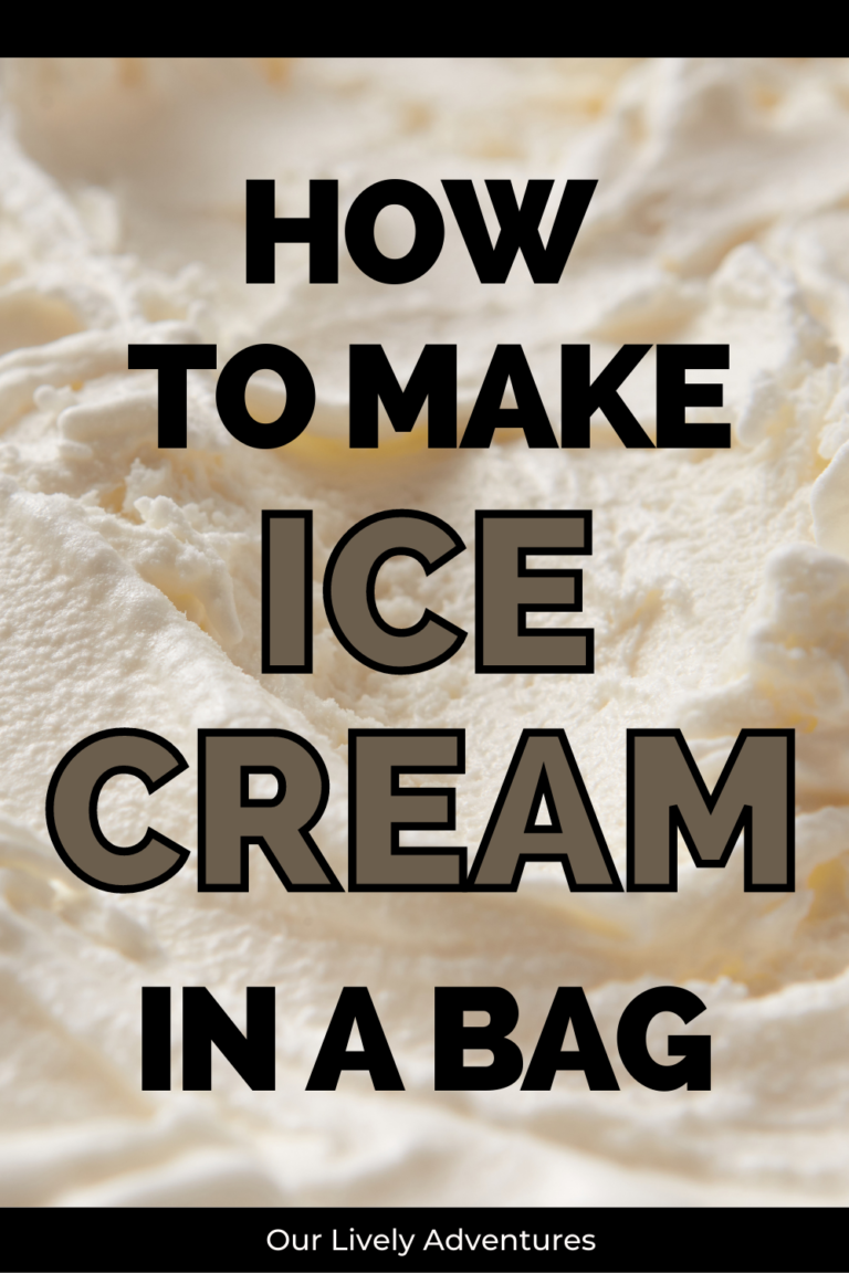 how to make ice cream in a bag