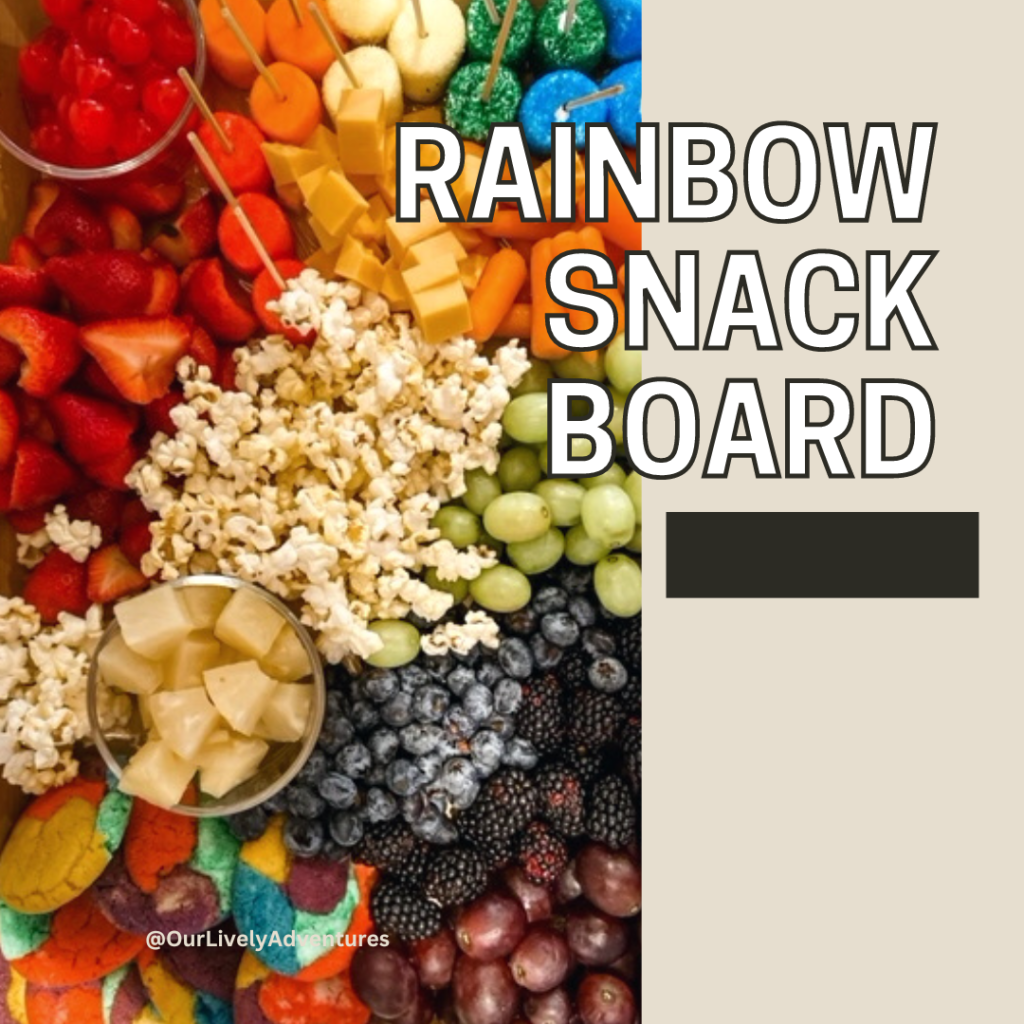 Rainbow Snack Board