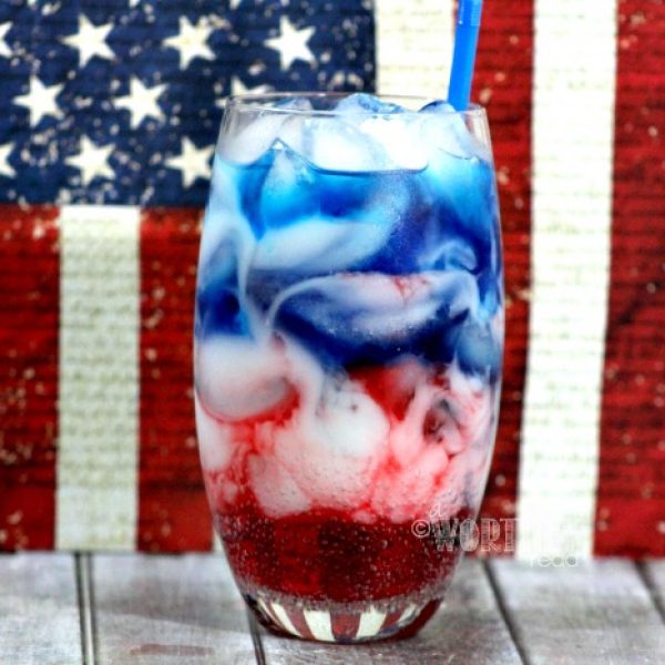 Kid-Friendly Patriotic Drink