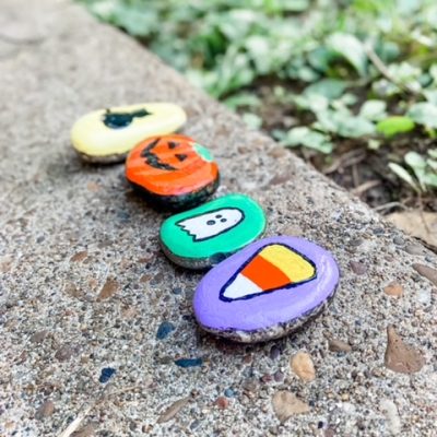 Halloween Painted Rocks