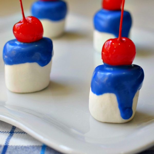 Firecracker Marshmallows Memorial Day snacks