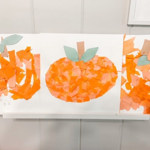 Pumpkin Craft for Preschooler