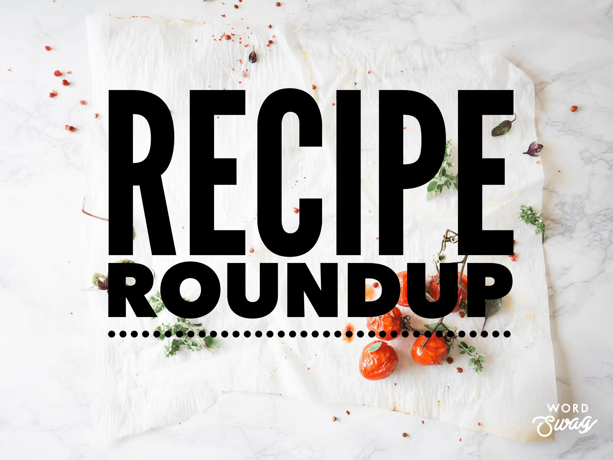 Recipe Review – October