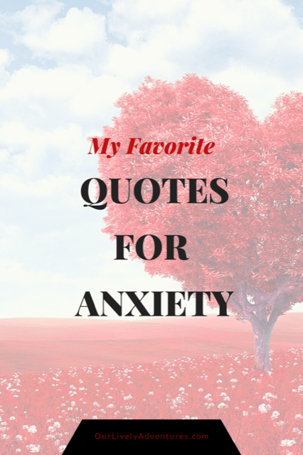 Quotes for Anxiety