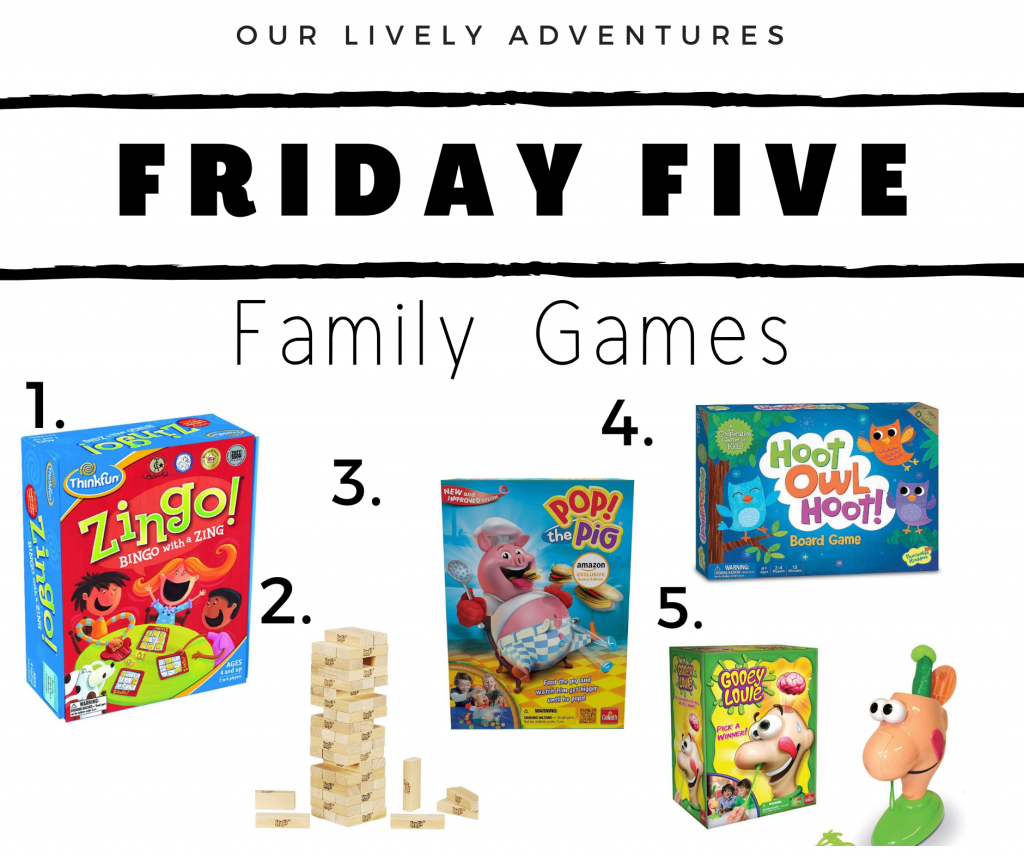 Friday Five: Family Games