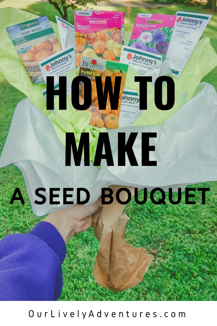 How to make a seed bouquet