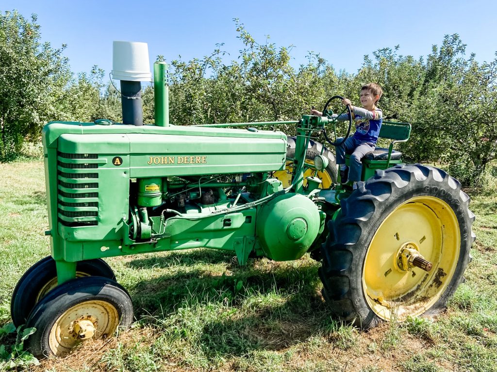 Apple Orchard Wyatt Tractor