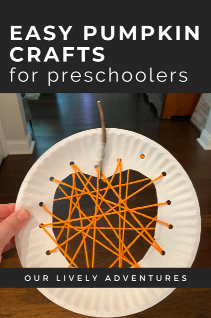 Easy Pumpkin Crafts for Preschoolers