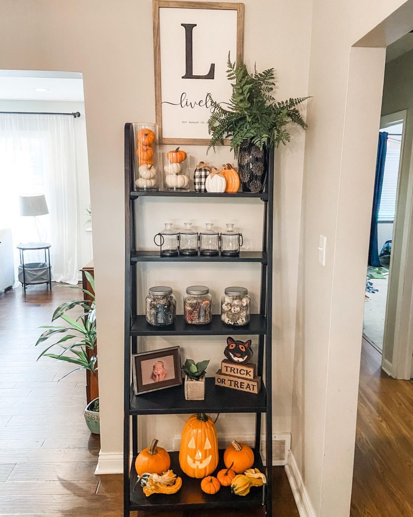 Decorate with Fresh pumpkins