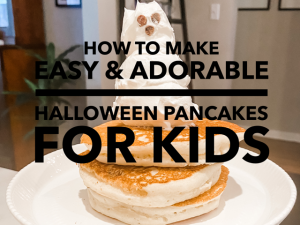 How To Make Easy & Adorable Halloween Pancakes for Kids