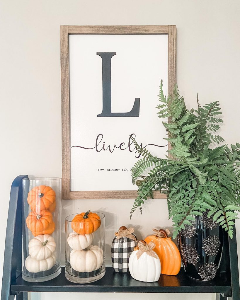 Use Fresh Pumpkins To Decorate