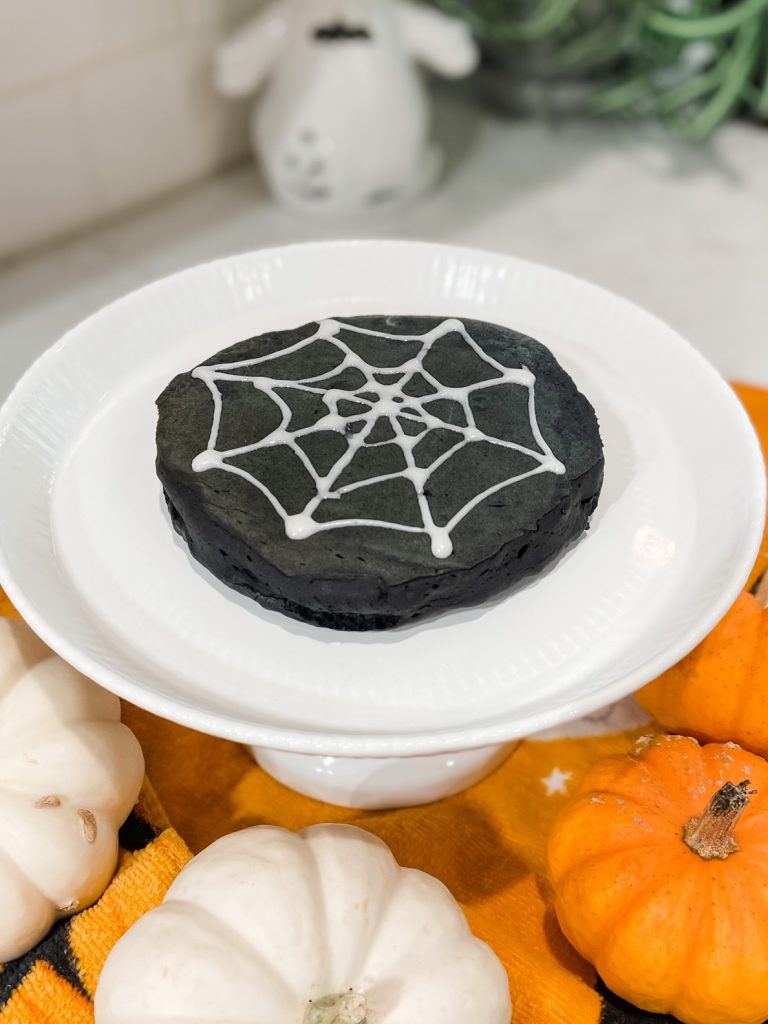 Spiderweb Halloween Pancake