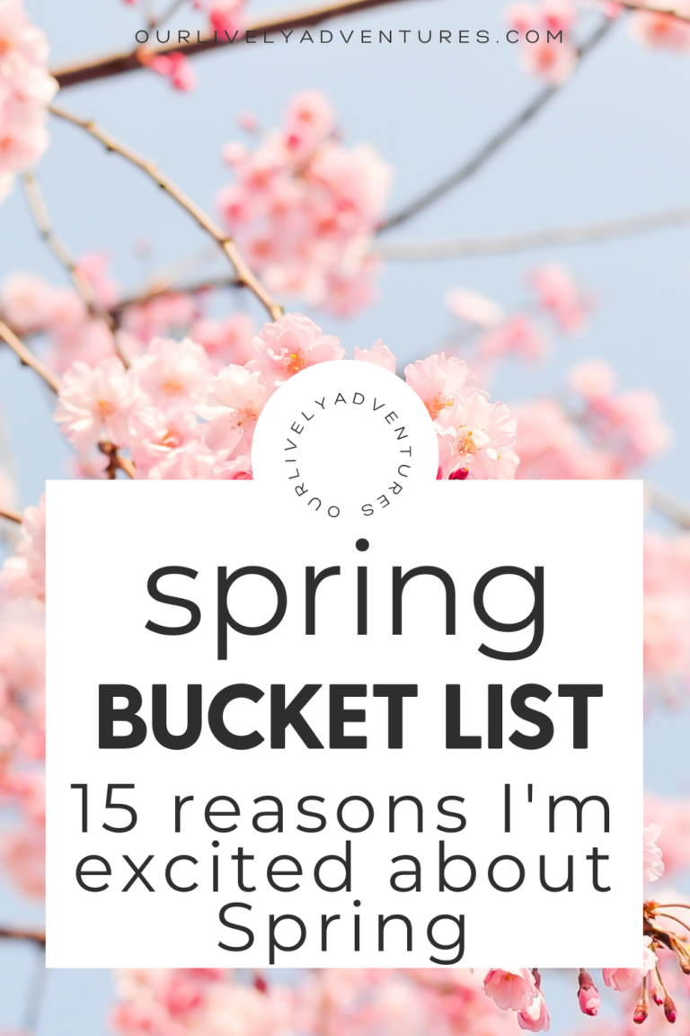 Spring Bucket list