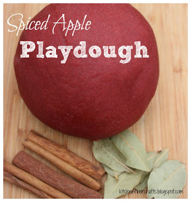 Spiced Apple Playdough