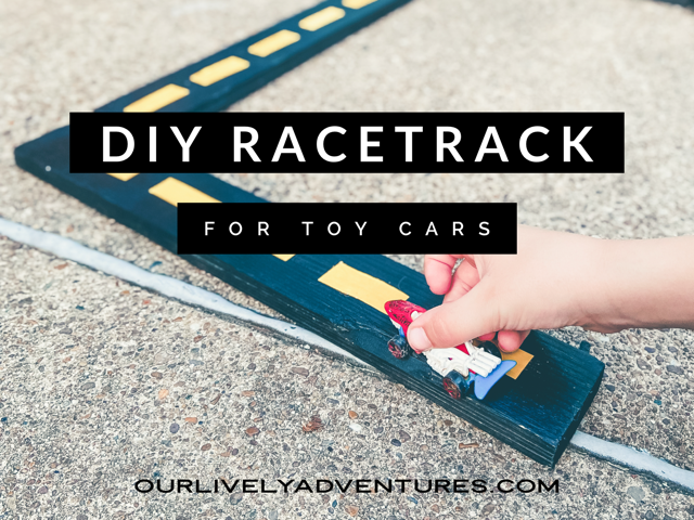 Simple & Inexpensive DIY Racetrack For Toy Cars