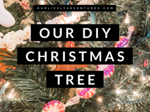 Beautiful DIY Christmas Tree Complete With Inexpensive Handmade Ornaments