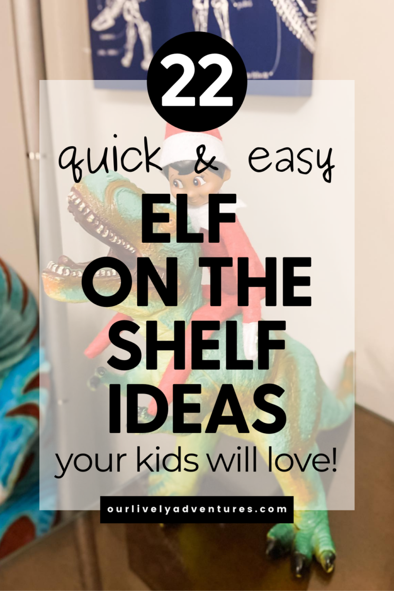 Quick and easy elf on the shelf ideas