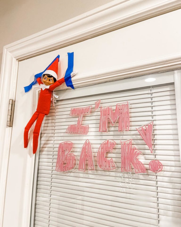 Quick and Easy Elf On The Shelf Ideas