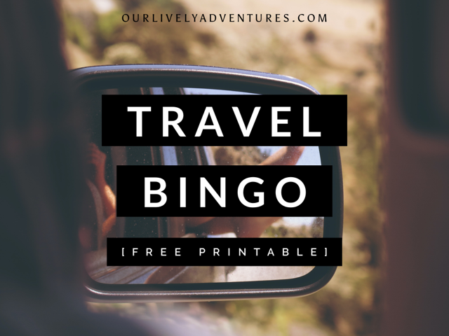 Free Travel Bingo Printable + Other Road Trip Fun