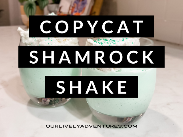 Copycat Shamrock Shake: Easy St. Patrick’s Day Treat