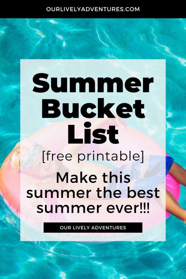 Family Summer Bucket List