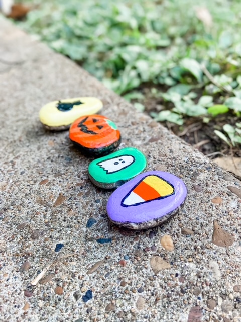 Halloween Painted Rocks