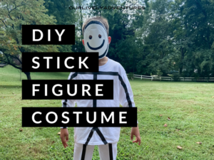 How To Make A DIY Stick Figure Costume