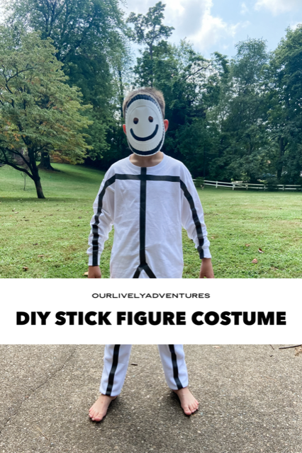 How to make a stick figure costume