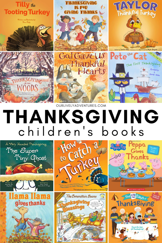 31 Children's Books About Thanksgiving - Our Lively Adventures