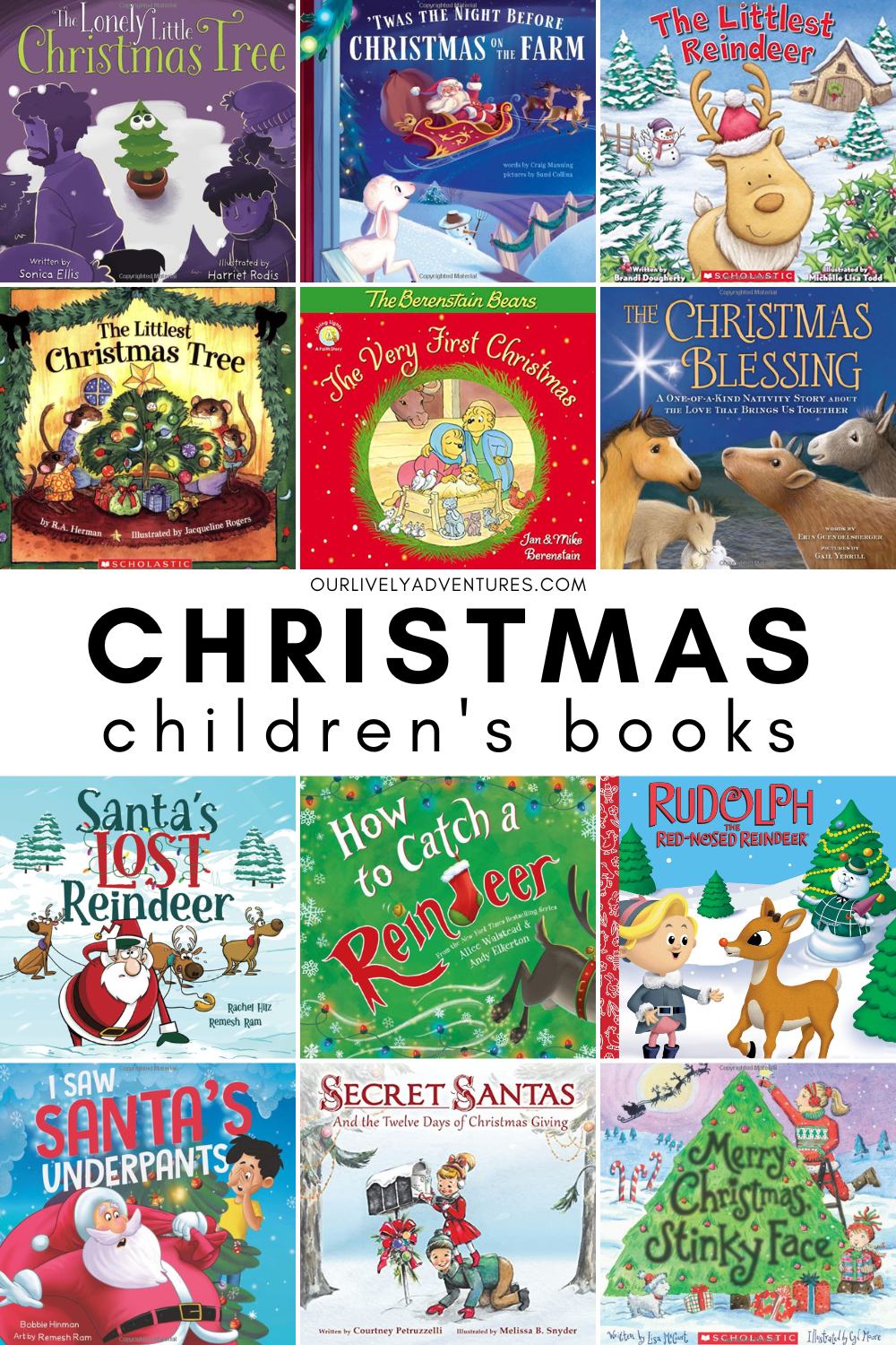 30 Popular Children's Christmas Books Our Lively Adventures