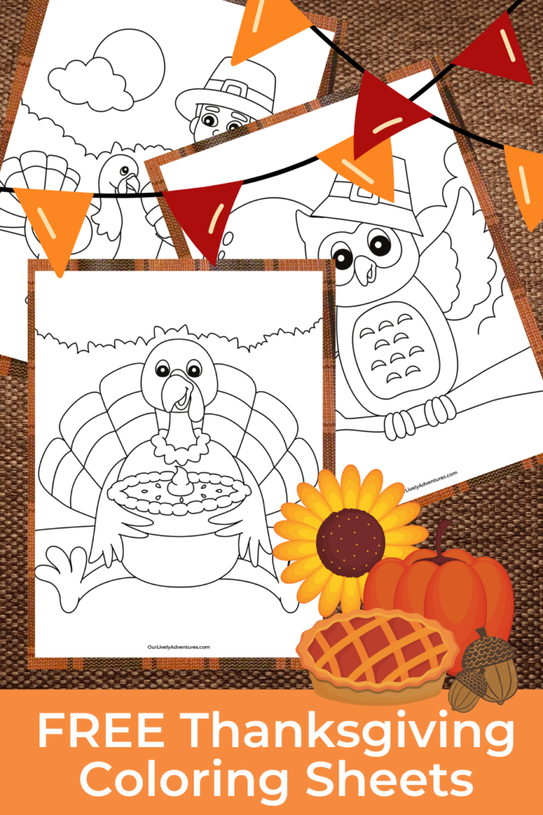Free Thanksgiving Coloring Sheets