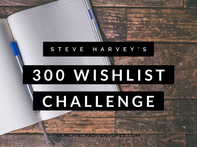 The Steve Harvey 300 Wishlist Challenge
