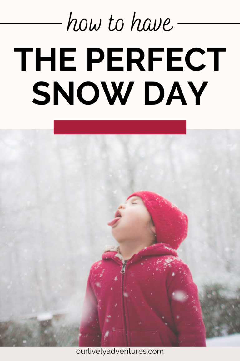 how to have the perfect snow day