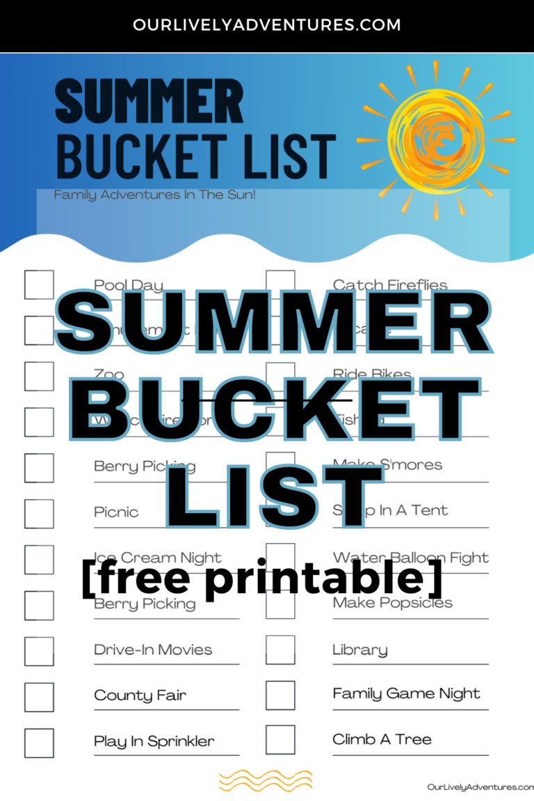 Summer Bucket List 2023