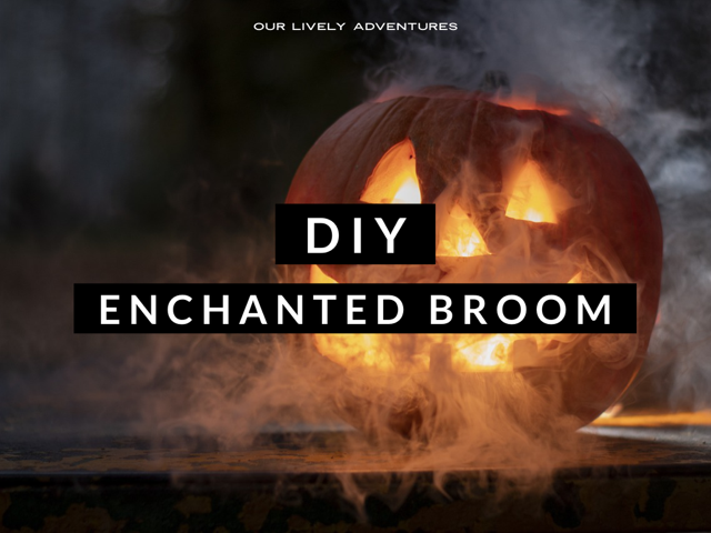 How To Make A DIY Enchanted Broom