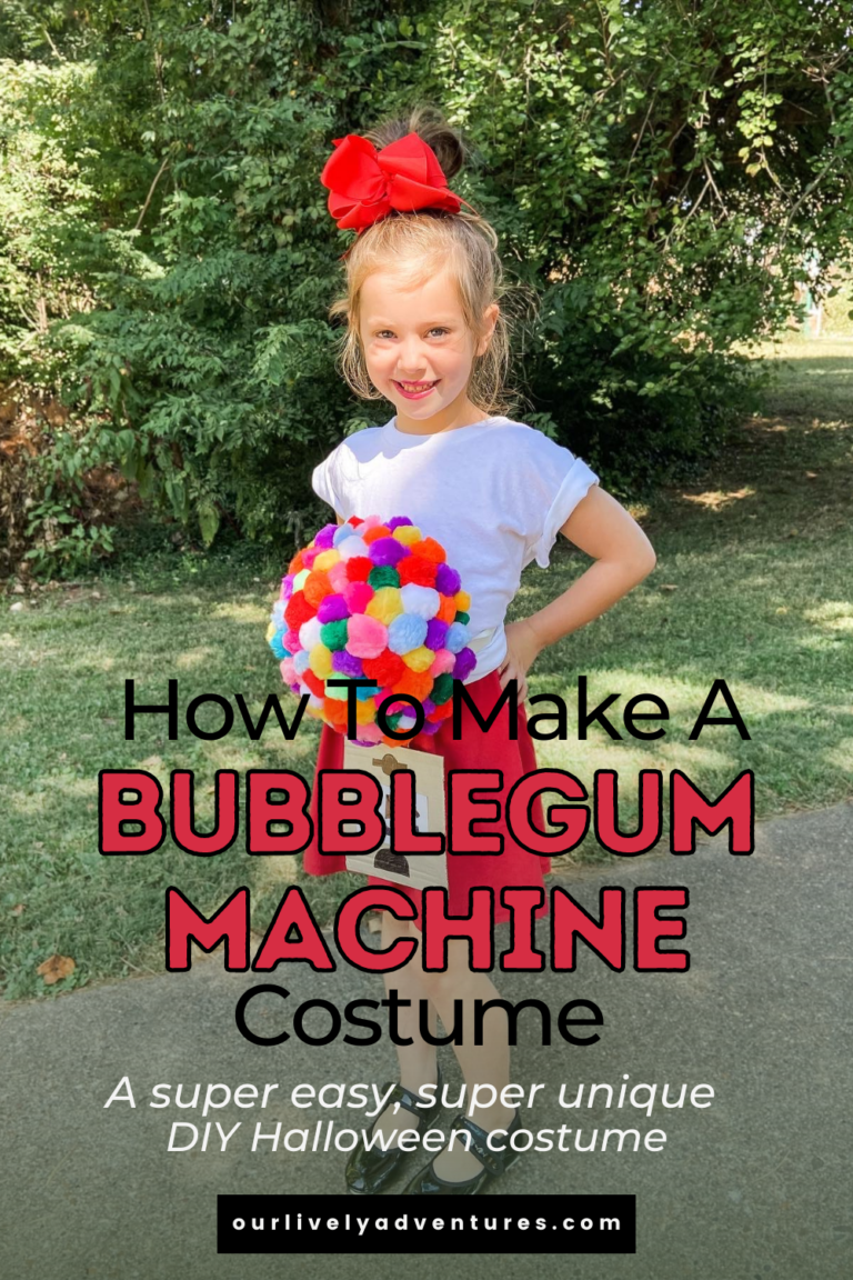 Hot To Make A DIY Bubblegum Machine Costume